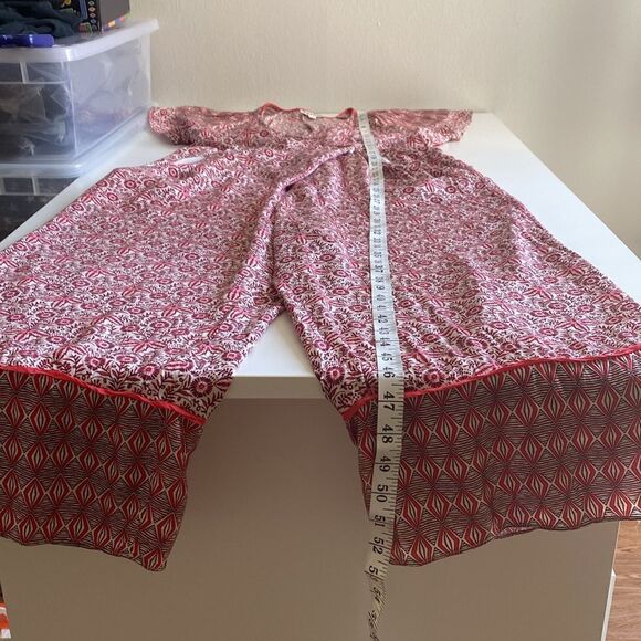 Whistles Alisha Red Floral Jumpsuit Size 12 - Picture 14 of 16